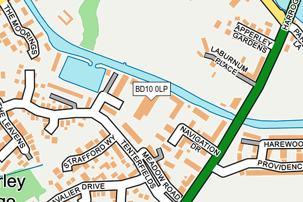 BD10 0LP map - OS OpenMap – Local (Ordnance Survey) BD10 0LP map - OS OpenMap – Local (Ordnance Survey)