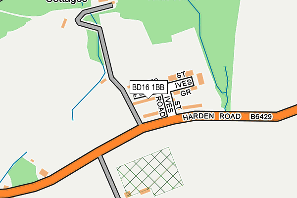 BD16 1BB map - OS OpenMap – Local (Ordnance Survey) BD16 1BB map - OS OpenMap – Local (Ordnance Survey)