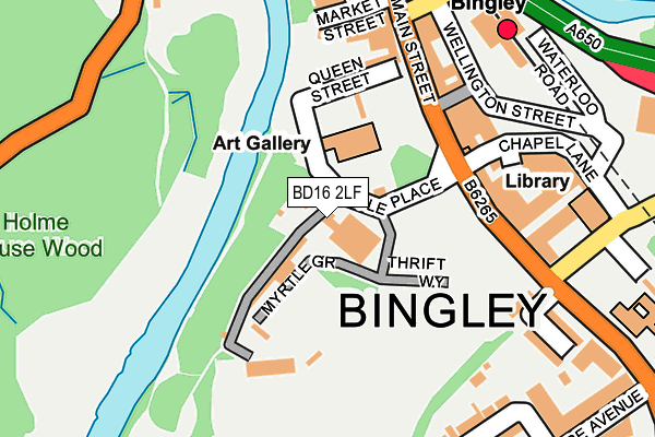 BD16 2LF map - OS OpenMap – Local (Ordnance Survey) BD16 2LF map - OS OpenMap – Local (Ordnance Survey)