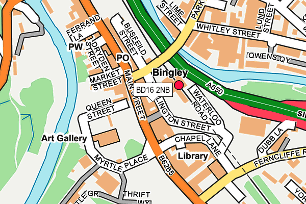 BD16 2NB map - OS OpenMap – Local (Ordnance Survey) BD16 2NB map - OS OpenMap – Local (Ordnance Survey)