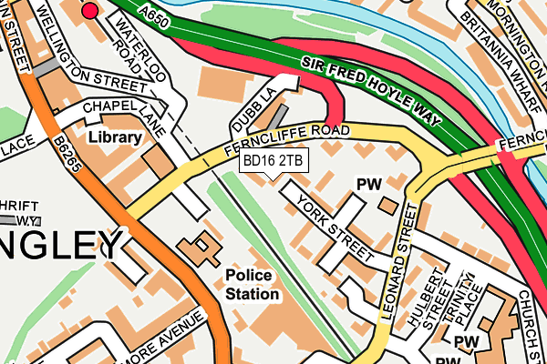 BD16 2TB map - OS OpenMap – Local (Ordnance Survey) BD16 2TB map - OS OpenMap – Local (Ordnance Survey)