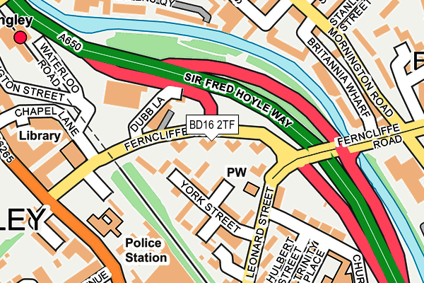 BD16 2TF map - OS OpenMap – Local (Ordnance Survey) BD16 2TF map - OS OpenMap – Local (Ordnance Survey)
