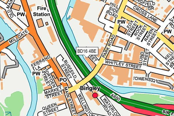 BD16 4BE map - OS OpenMap – Local (Ordnance Survey) BD16 4BE map - OS OpenMap – Local (Ordnance Survey)