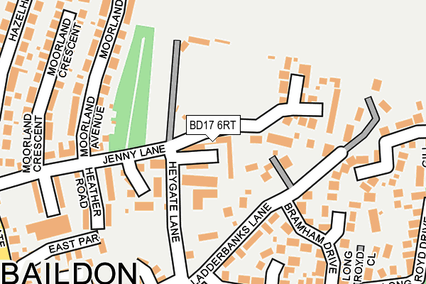 BD17 6RT map - OS OpenMap – Local (Ordnance Survey) BD17 6RT map - OS OpenMap – Local (Ordnance Survey)
