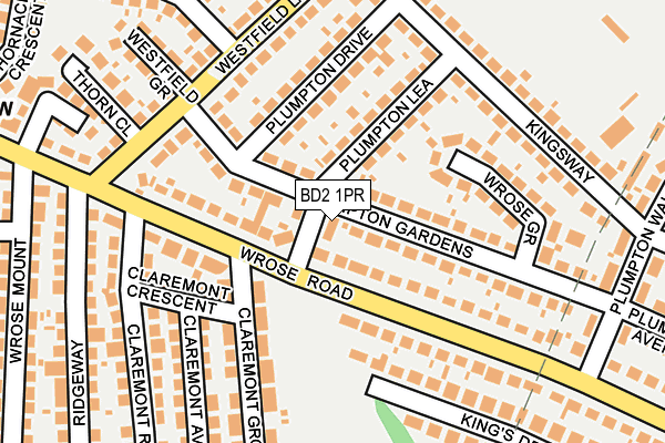 BD2 1PR map - OS OpenMap – Local (Ordnance Survey) BD2 1PR map - OS OpenMap – Local (Ordnance Survey)