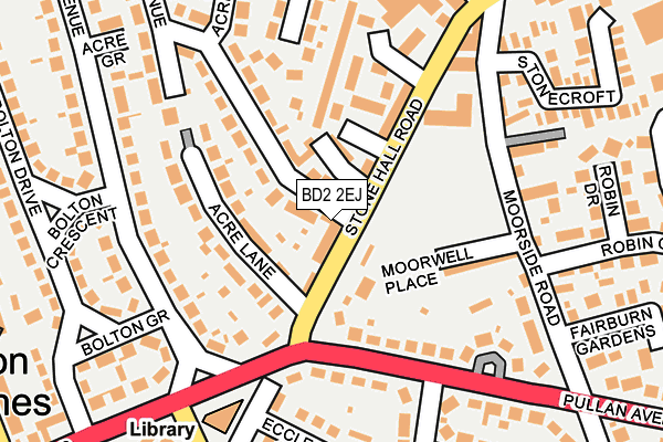 BD2 2EJ map - OS OpenMap – Local (Ordnance Survey) BD2 2EJ map - OS OpenMap – Local (Ordnance Survey)