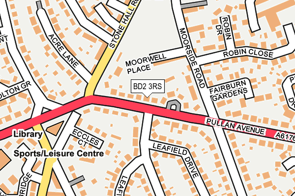 BD2 3RS map - OS OpenMap – Local (Ordnance Survey) BD2 3RS map - OS OpenMap – Local (Ordnance Survey)