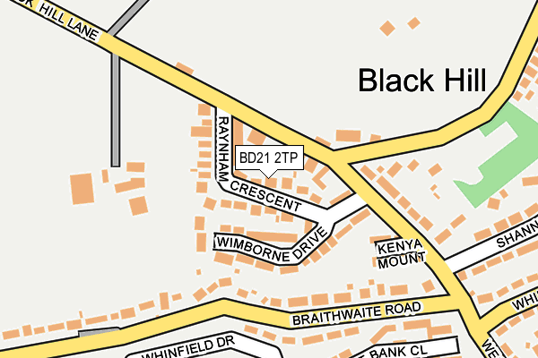BD21 2TP map - OS OpenMap – Local (Ordnance Survey) BD21 2TP map - OS OpenMap – Local (Ordnance Survey)