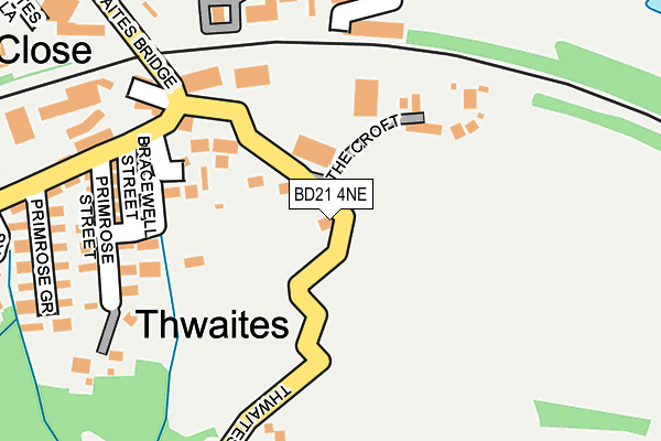 BD21 4NE map - OS OpenMap – Local (Ordnance Survey) BD21 4NE map - OS OpenMap – Local (Ordnance Survey)