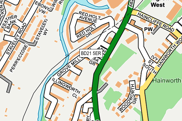 BD21 5ER map - OS OpenMap – Local (Ordnance Survey) BD21 5ER map - OS OpenMap – Local (Ordnance Survey)