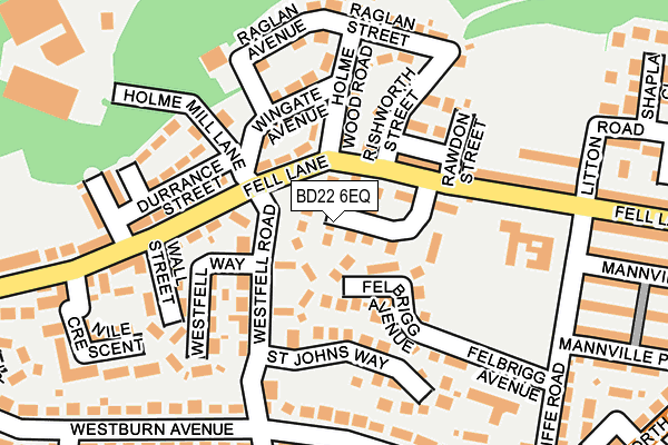 BD22 6EQ map - OS OpenMap – Local (Ordnance Survey) BD22 6EQ map - OS OpenMap – Local (Ordnance Survey)