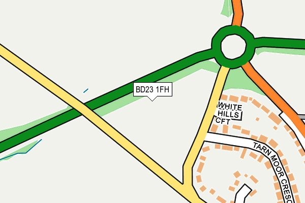 BD23 1FH map - OS OpenMap – Local (Ordnance Survey) BD23 1FH map - OS OpenMap – Local (Ordnance Survey)