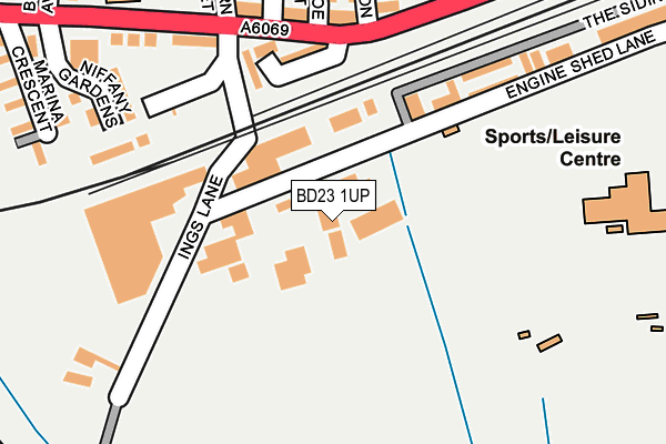 BD23 1UP map - OS OpenMap – Local (Ordnance Survey) BD23 1UP map - OS OpenMap – Local (Ordnance Survey)