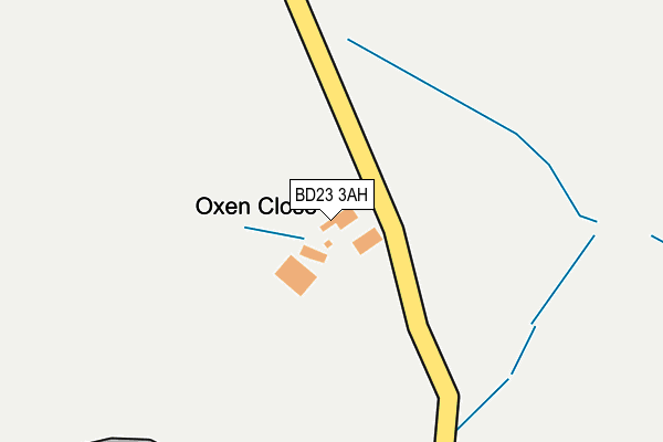 BD23 3AH map - OS OpenMap – Local (Ordnance Survey) BD23 3AH map - OS OpenMap – Local (Ordnance Survey)