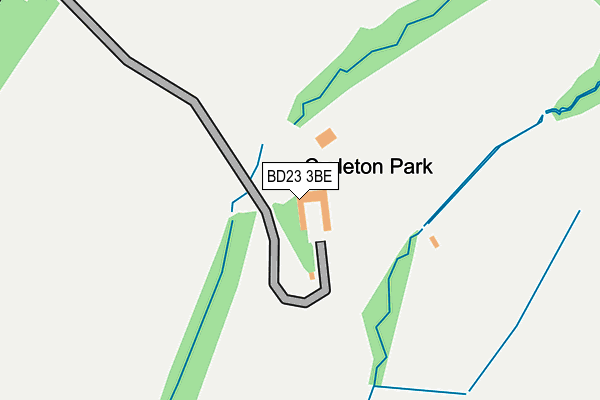 BD23 3BE map - OS OpenMap – Local (Ordnance Survey) BD23 3BE map - OS OpenMap – Local (Ordnance Survey)
