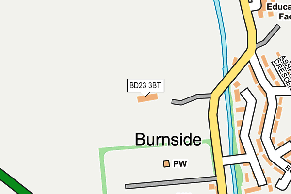 BD23 3BT map - OS OpenMap – Local (Ordnance Survey) BD23 3BT map - OS OpenMap – Local (Ordnance Survey)