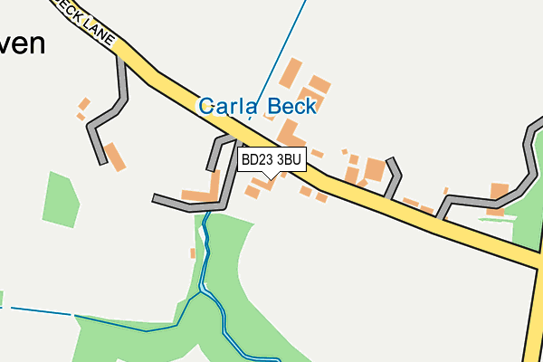 BD23 3BU map - OS OpenMap – Local (Ordnance Survey) BD23 3BU map - OS OpenMap – Local (Ordnance Survey)