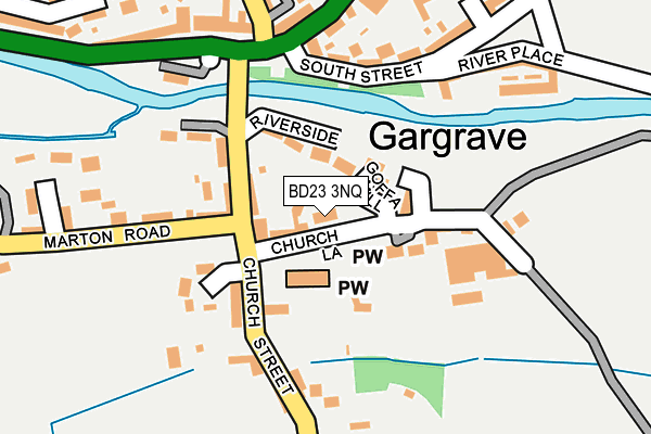 BD23 3NQ map - OS OpenMap – Local (Ordnance Survey) BD23 3NQ map - OS OpenMap – Local (Ordnance Survey)