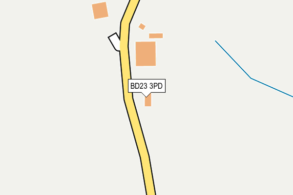 BD23 3PD map - OS OpenMap – Local (Ordnance Survey) BD23 3PD map - OS OpenMap – Local (Ordnance Survey)