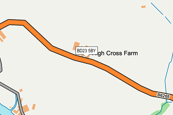 BD23 5BY map - OS OpenMap – Local (Ordnance Survey) BD23 5BY map - OS OpenMap – Local (Ordnance Survey)