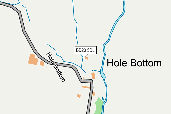 BD23 5DL map - OS OpenMap – Local (Ordnance Survey) BD23 5DL map - OS OpenMap – Local (Ordnance Survey)