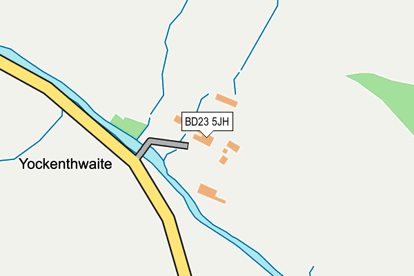 BD23 5JH map - OS OpenMap – Local (Ordnance Survey) BD23 5JH map - OS OpenMap – Local (Ordnance Survey)