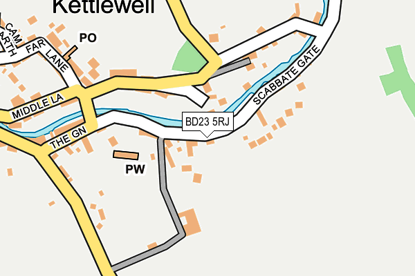 BD23 5RJ map - OS OpenMap – Local (Ordnance Survey) BD23 5RJ map - OS OpenMap – Local (Ordnance Survey)