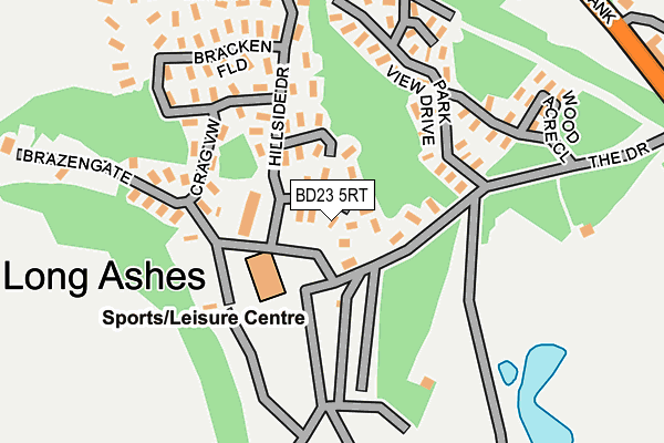 BD23 5RT map - OS OpenMap – Local (Ordnance Survey) BD23 5RT map - OS OpenMap – Local (Ordnance Survey)
