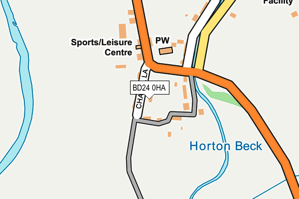 BD24 0HA map - OS OpenMap – Local (Ordnance Survey) BD24 0HA map - OS OpenMap – Local (Ordnance Survey)