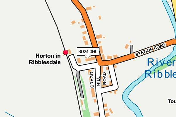 BD24 0HL map - OS OpenMap – Local (Ordnance Survey) BD24 0HL map - OS OpenMap – Local (Ordnance Survey)