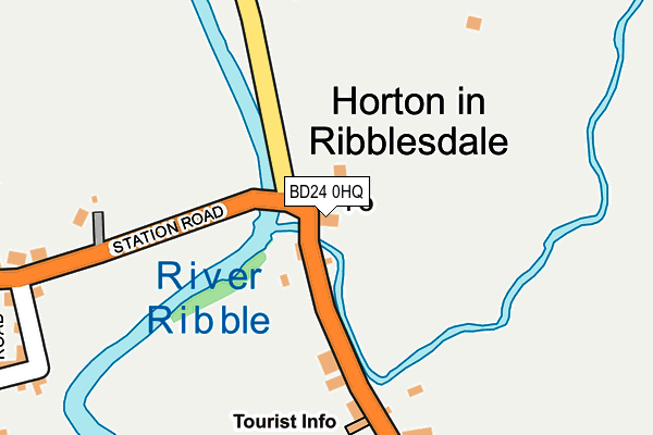 BD24 0HQ map - OS OpenMap – Local (Ordnance Survey) BD24 0HQ map - OS OpenMap – Local (Ordnance Survey)