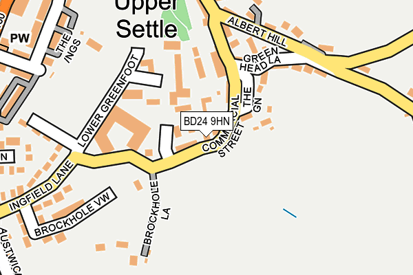 BD24 9HN map - OS OpenMap – Local (Ordnance Survey) BD24 9HN map - OS OpenMap – Local (Ordnance Survey)
