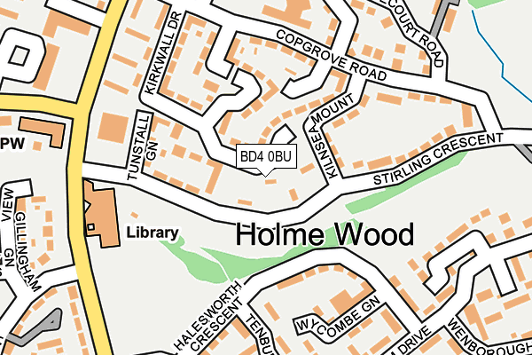 BD4 0BU map - OS OpenMap – Local (Ordnance Survey) BD4 0BU map - OS OpenMap – Local (Ordnance Survey)