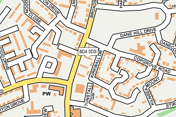 BD4 0DS map - OS OpenMap – Local (Ordnance Survey) BD4 0DS map - OS OpenMap – Local (Ordnance Survey)