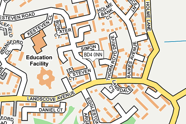 BD4 0NN map - OS OpenMap – Local (Ordnance Survey) BD4 0NN map - OS OpenMap – Local (Ordnance Survey)
