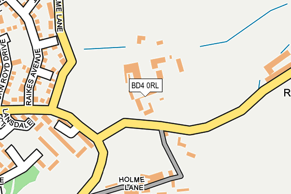 BD4 0RL map - OS OpenMap – Local (Ordnance Survey) BD4 0RL map - OS OpenMap – Local (Ordnance Survey)