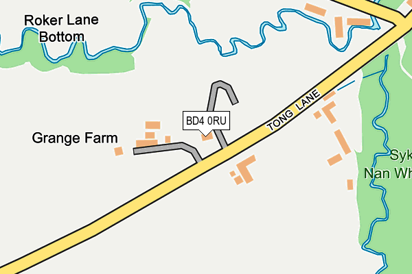 BD4 0RU map - OS OpenMap – Local (Ordnance Survey) BD4 0RU map - OS OpenMap – Local (Ordnance Survey)