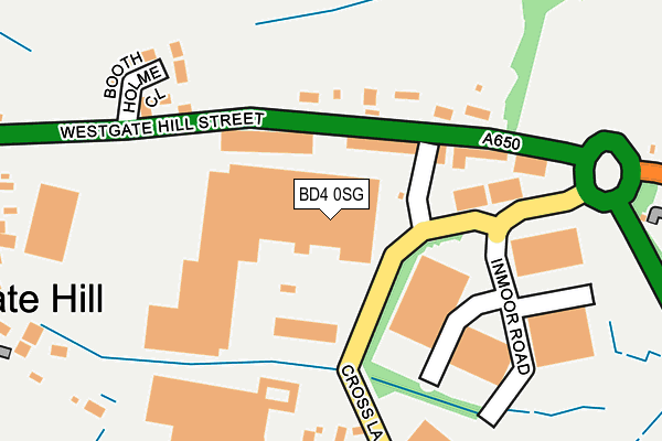 BD4 0SG map - OS OpenMap – Local (Ordnance Survey) BD4 0SG map - OS OpenMap – Local (Ordnance Survey)