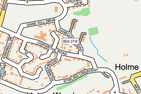 BD4 0TW map - OS OpenMap – Local (Ordnance Survey) BD4 0TW map - OS OpenMap – Local (Ordnance Survey)