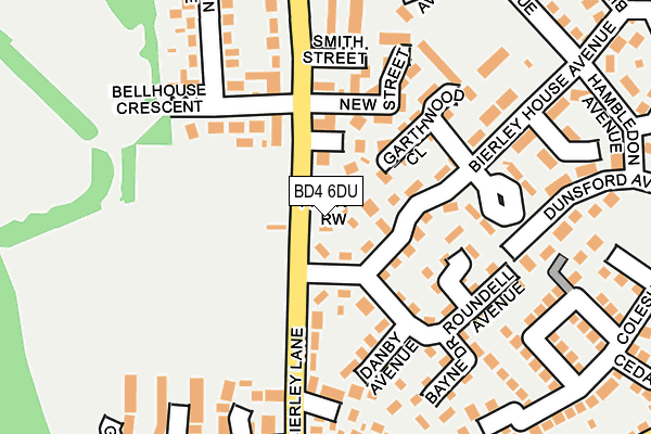 BD4 6DU map - OS OpenMap – Local (Ordnance Survey) BD4 6DU map - OS OpenMap – Local (Ordnance Survey)