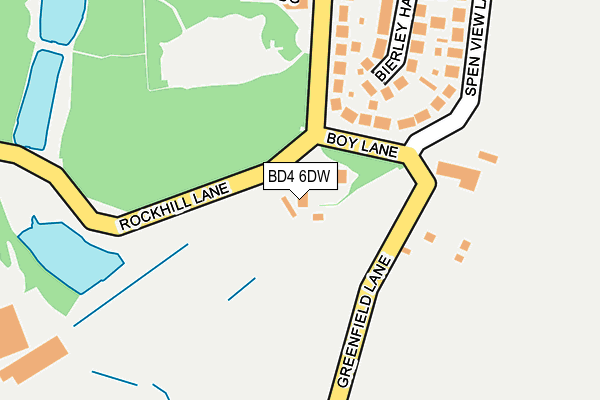 BD4 6DW map - OS OpenMap – Local (Ordnance Survey) BD4 6DW map - OS OpenMap – Local (Ordnance Survey)