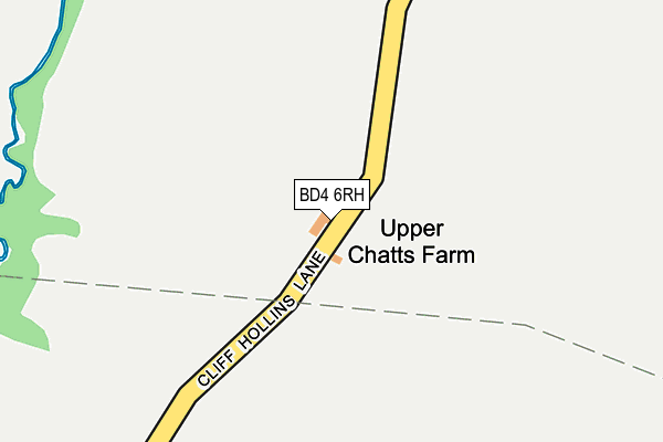 BD4 6RH map - OS OpenMap – Local (Ordnance Survey) BD4 6RH map - OS OpenMap – Local (Ordnance Survey)