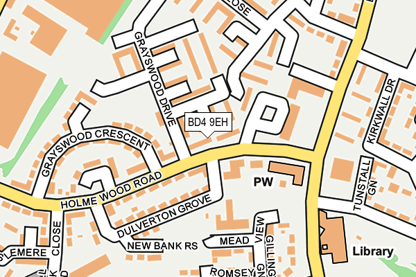 BD4 9EH map - OS OpenMap – Local (Ordnance Survey) BD4 9EH map - OS OpenMap – Local (Ordnance Survey)