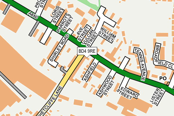 BD4 9RE map - OS OpenMap – Local (Ordnance Survey) BD4 9RE map - OS OpenMap – Local (Ordnance Survey)