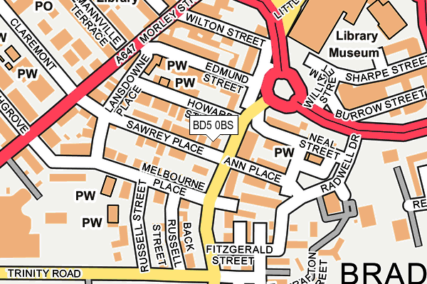BD5 0BS map - OS OpenMap – Local (Ordnance Survey) BD5 0BS map - OS OpenMap – Local (Ordnance Survey)
