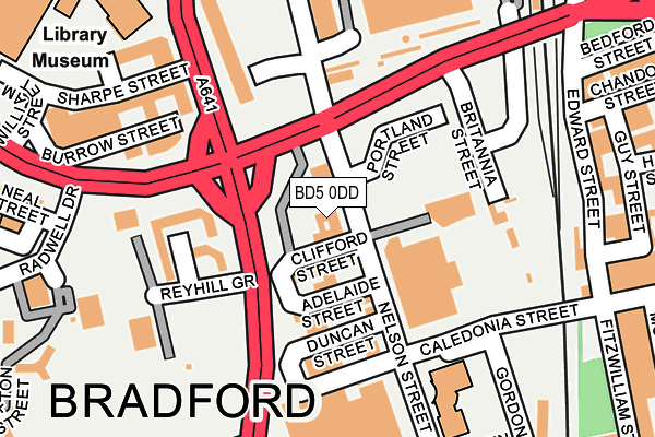 BD5 0DD map - OS OpenMap – Local (Ordnance Survey) BD5 0DD map - OS OpenMap – Local (Ordnance Survey)