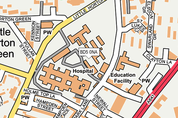 BD5 0NA map - OS OpenMap – Local (Ordnance Survey) BD5 0NA map - OS OpenMap – Local (Ordnance Survey)