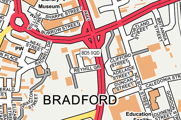 BD5 0QD map - OS OpenMap – Local (Ordnance Survey) BD5 0QD map - OS OpenMap – Local (Ordnance Survey)