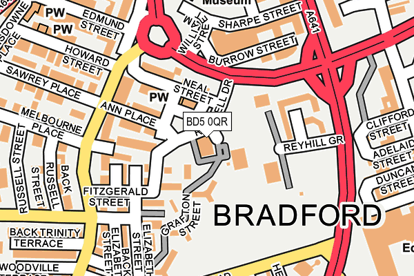 BD5 0QR map - OS OpenMap – Local (Ordnance Survey) BD5 0QR map - OS OpenMap – Local (Ordnance Survey)