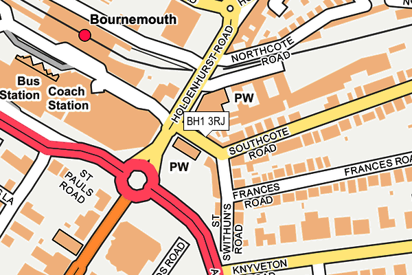 BH1 3RJ map - OS OpenMap – Local (Ordnance Survey) BH1 3RJ map - OS OpenMap – Local (Ordnance Survey)